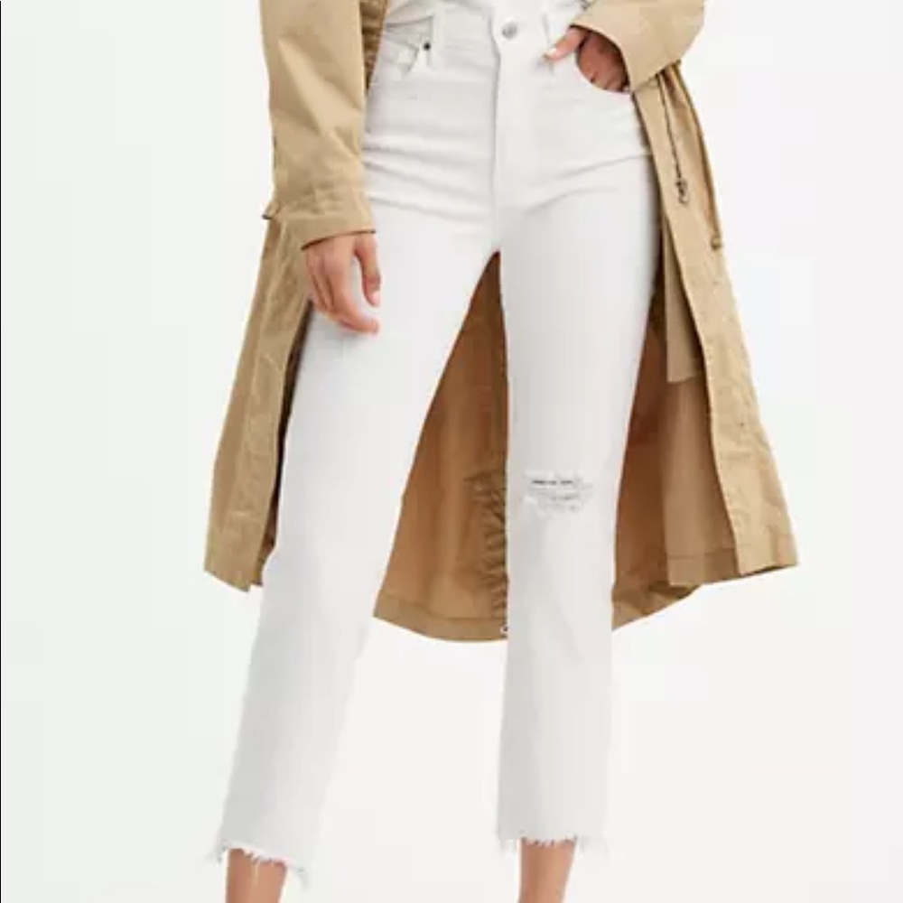 Levi’s 724 High Rise Straight Crop